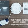 tuổi thọ đèn LED Dowlight Panasonic 12W NNNC 7655288