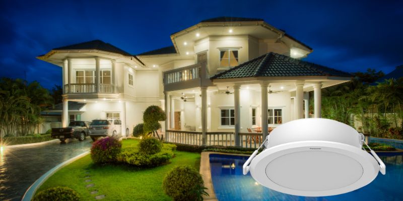 Đèn âm trần Downlight Panasonic chống ẩm - Lựa chọn tốt nhất