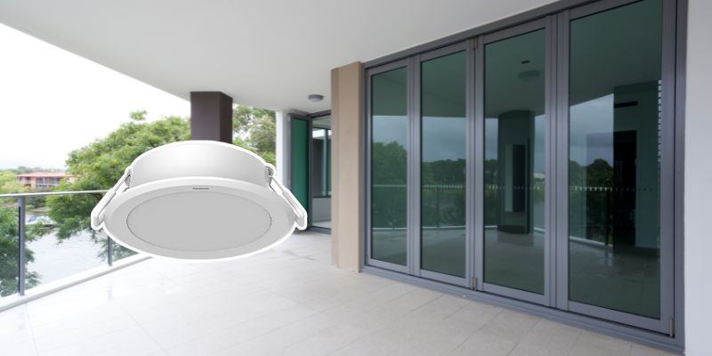 Địa chỉ mua đèn âm trần ban công, hành lang Hải Phòng uy tín