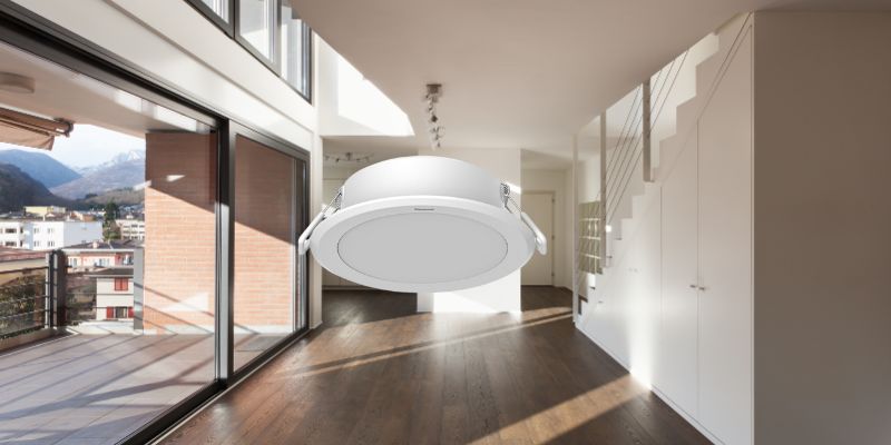 đèn âm trần ban công, hành lang Ninh Bình