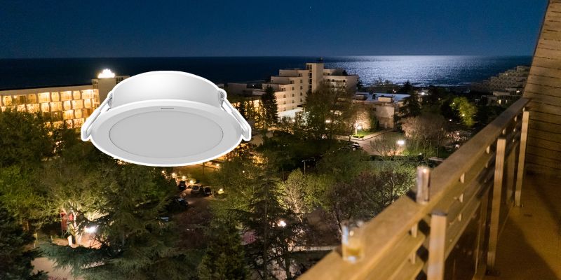 Địa chỉ uy tín mua đèn âm trần lắp đặt ban công, hành lang Sơn La