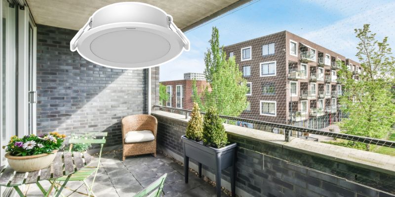 Mua đèn âm trần lắp đặt ban công, hành lang Thái Nguyên 